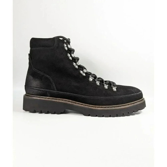 Gentle Souls Men\'s Donovan Black Lug Hiker Boots Size 11.5 M (MSRP $325) main image 9